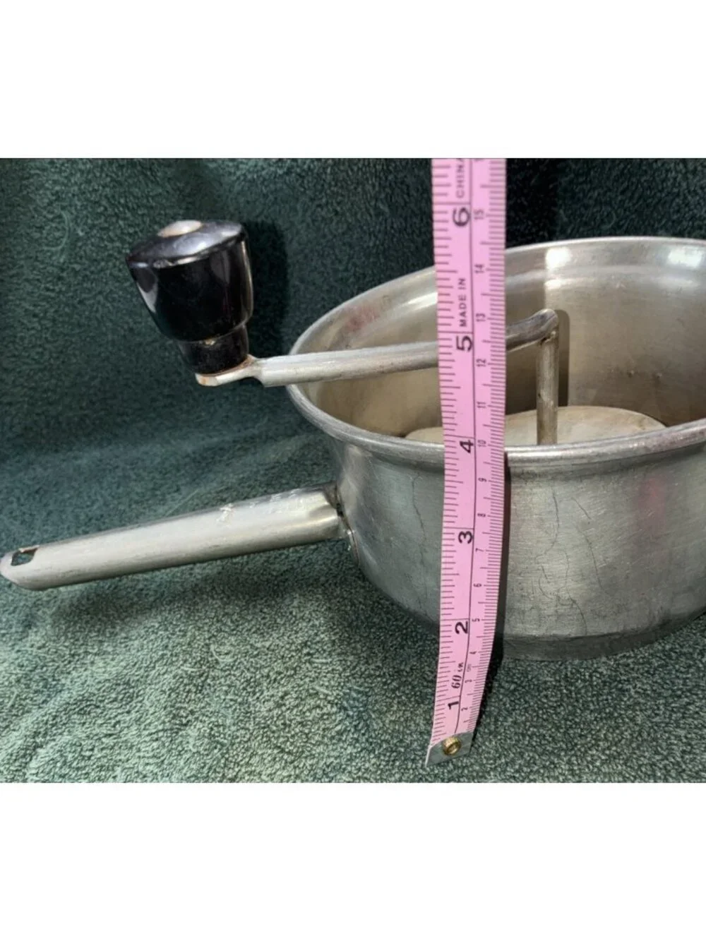 VTG 1970s Kitchen Food Strainer Ricer Masher by Foley Complete #t
